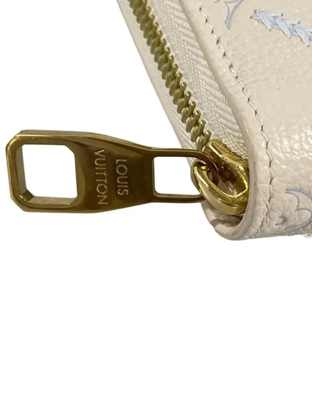 LOUIS VUITTON Zippy Wallet Quartz Couture RFID : confirmed Long Wallet